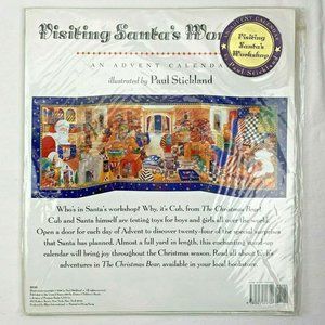 Visiting Santas Workshop Advent Calendar By Paul Stickland Illustrated Christmas